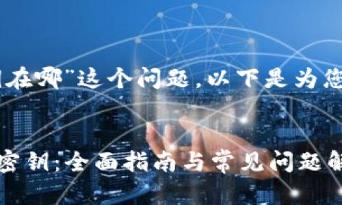 关于“tokenim密钥在哪”这个问题，以下是为您整理的相关内容。 


如何找到TokenIM密钥：全面指南与常见问题解答